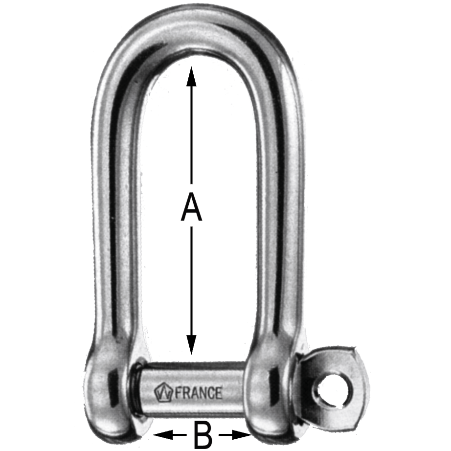 Long D Shackles