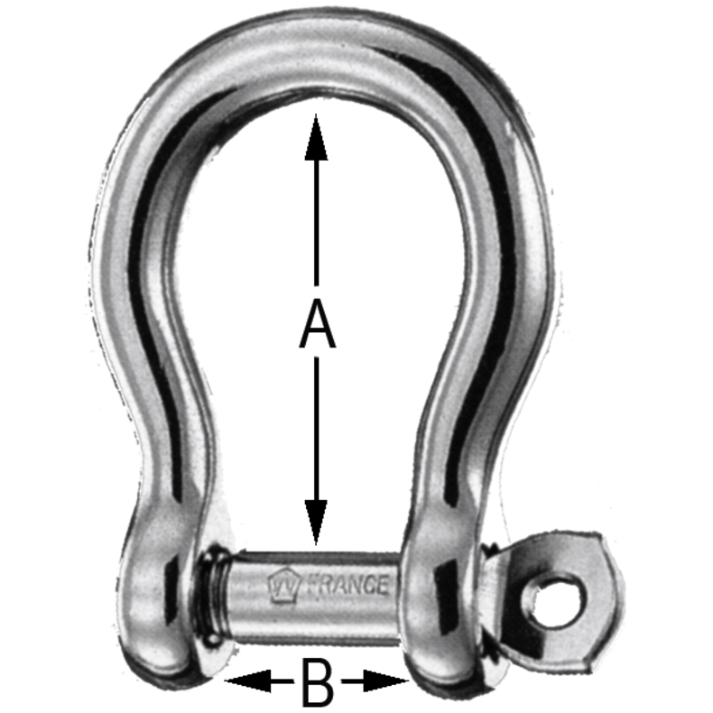 Captive Pin Bow Shackle