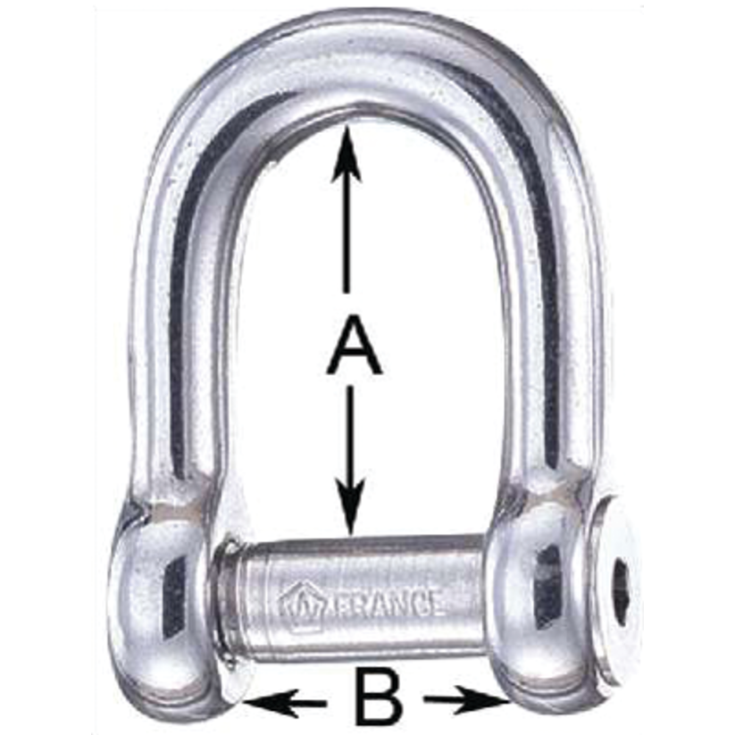 Allen Head Pin D Shackles