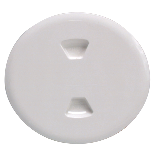 5IN WHT TWIST-OUT DECK PLATE