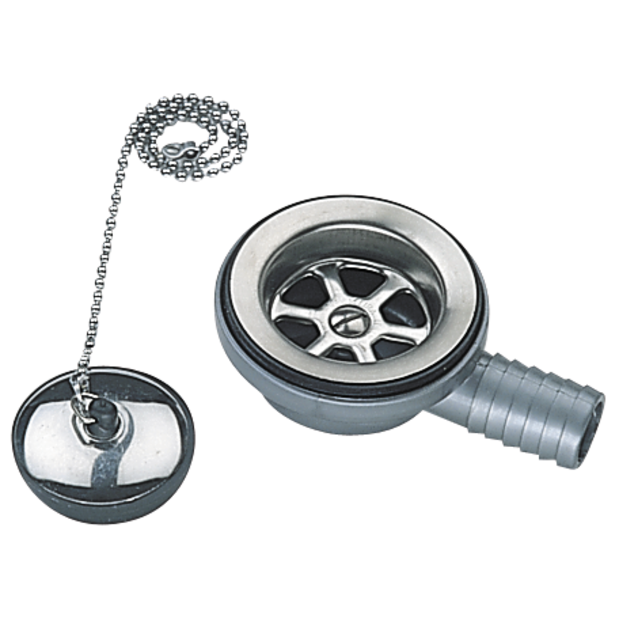 Low Profile 1" Sink Drain