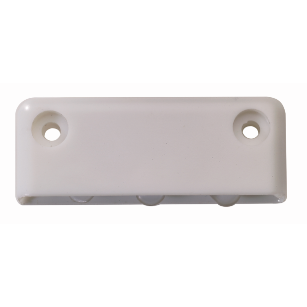 WHITE SURFACE LIGHT 3 RED LED