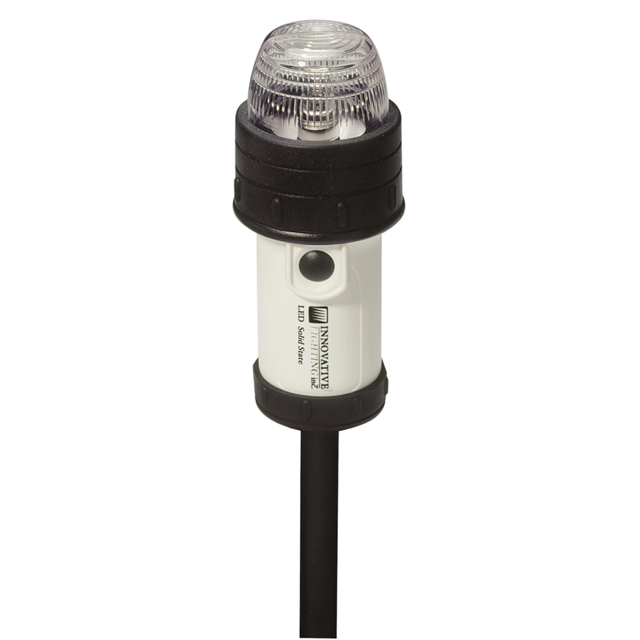 LED STERN LIGHT WHT W/ 18IN POLE