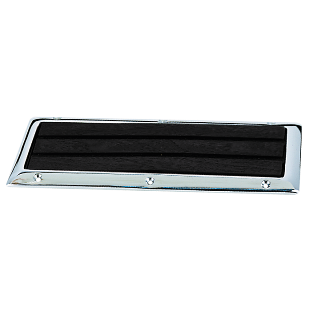 Step Plates with Chrome Plated Bronze Frames