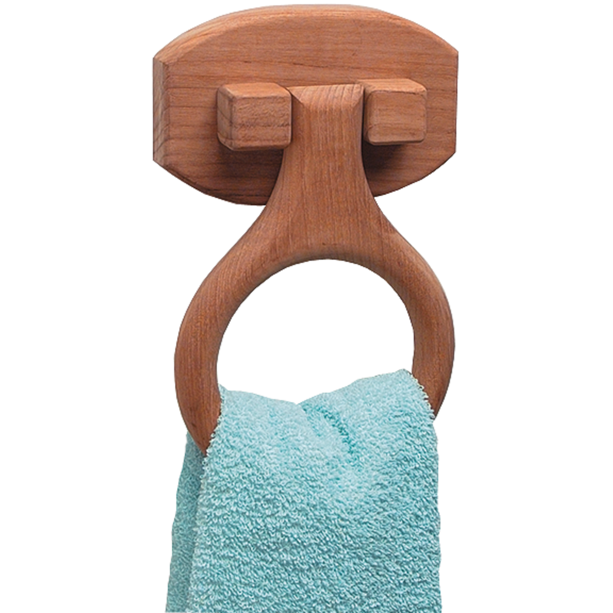 Teak Towel Ring