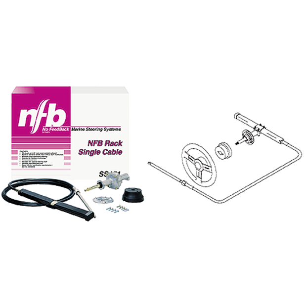 NFB&trade; Rack  - No Feedback Single Cable Steering Kits