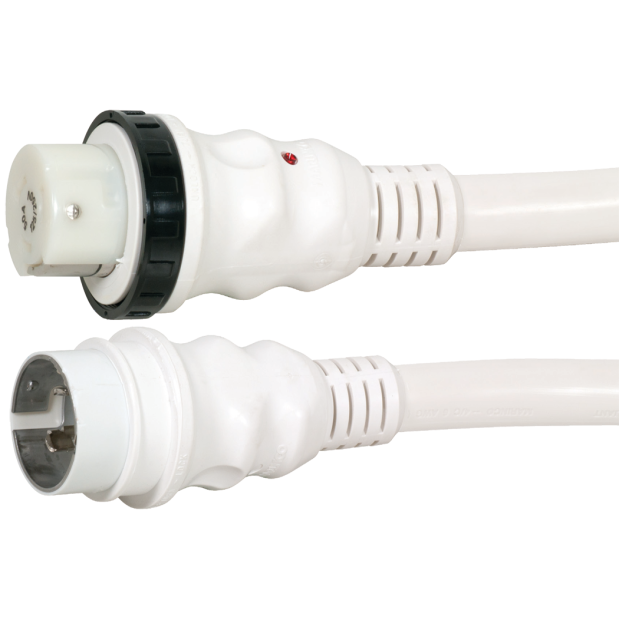 50A 125/250V WHT CORDSET (25FT)