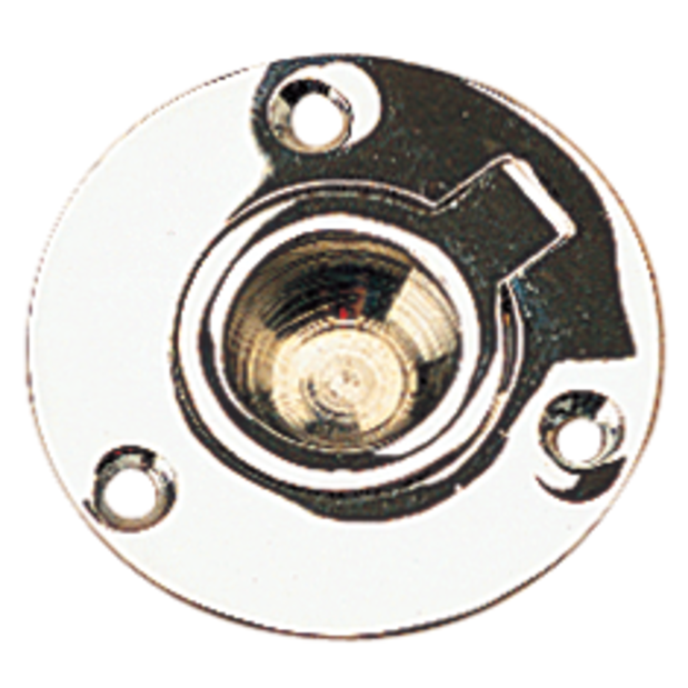 Chrome Round Ring Pull