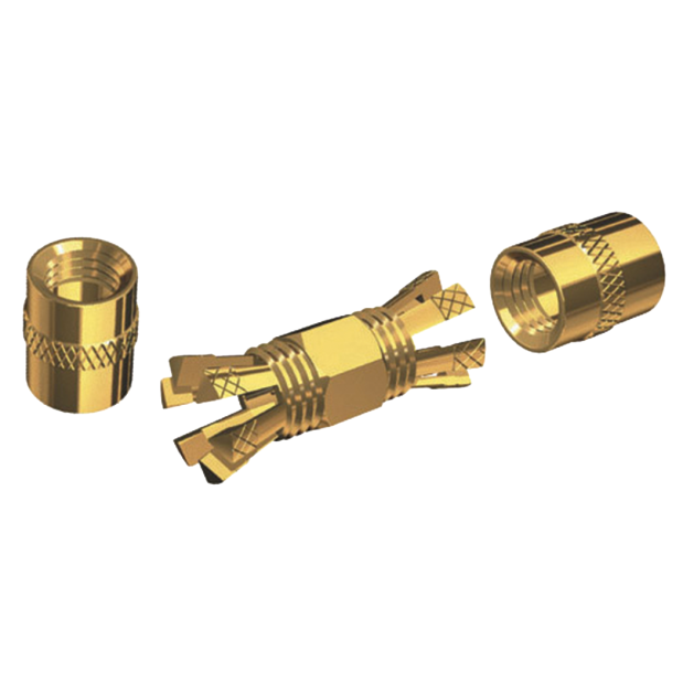 GOLD SPLICE CONNECTOR FEMALE CENTERPIN