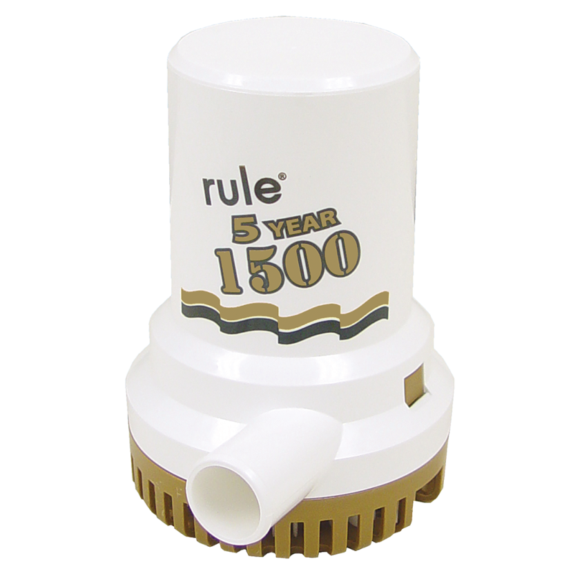 12V 1500GPH BILGE PUMP GLD SERIES 5 YEAR