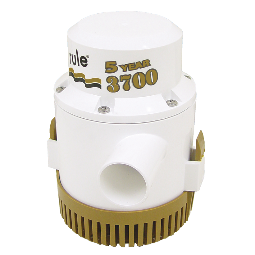 12V 3700GPH BILGE PUMP GLD SERIES 5 YEAR