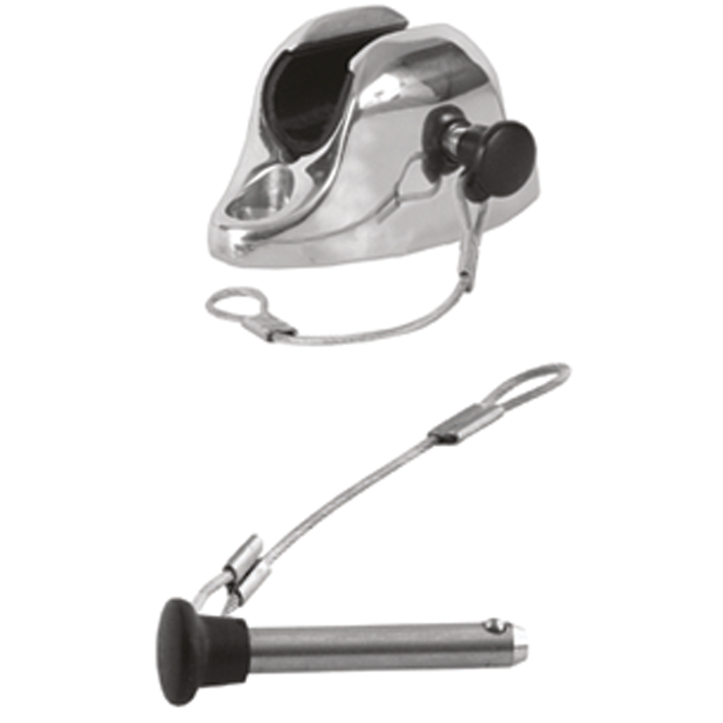 7/8-1IN DECK HINGE W/PIN & LANYARD