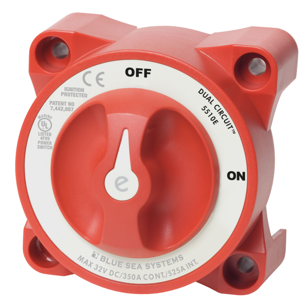 350A E SERIES DBL CIRCUIT BATTERY SWITCH