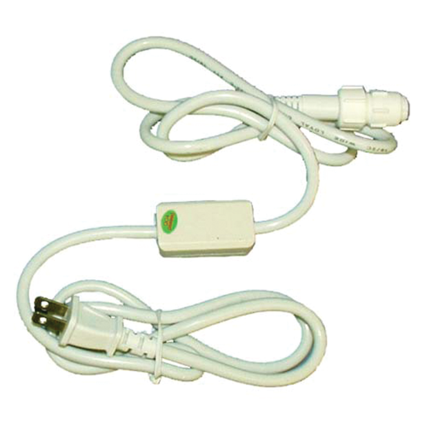 Rope Lighting Components, 6' Power Cord