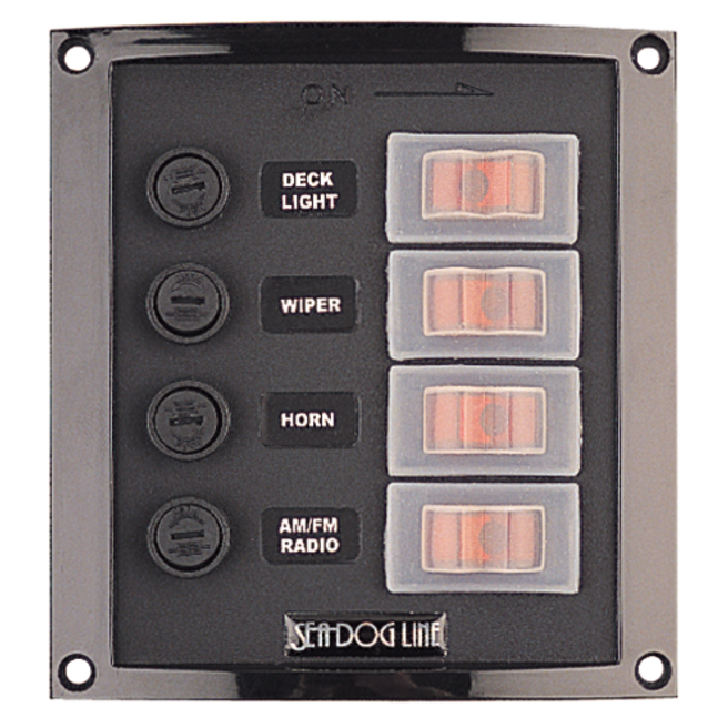 Splash Garde Rocker Switch Fuse Panels