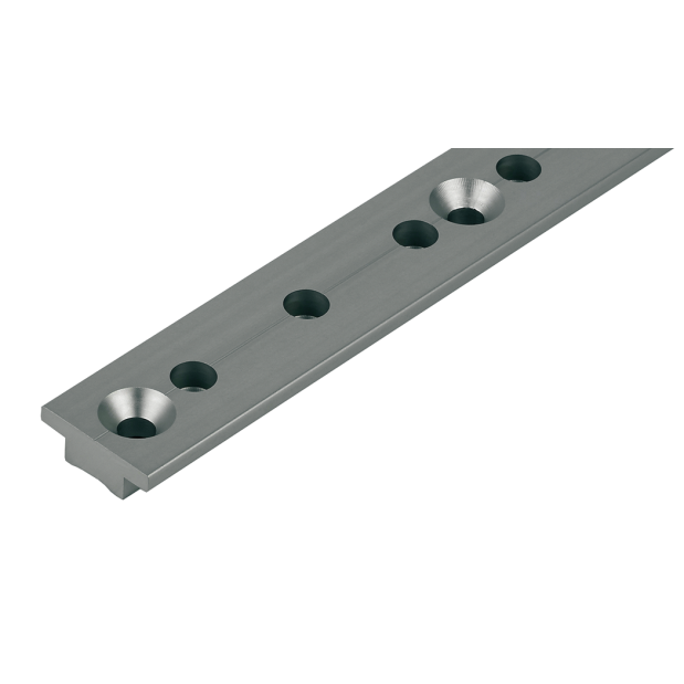 1 1/4IN X 10FT SILVER T TRACK