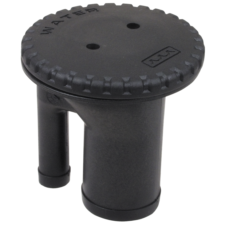 BLK STRAIGHT GAS FILL VENT