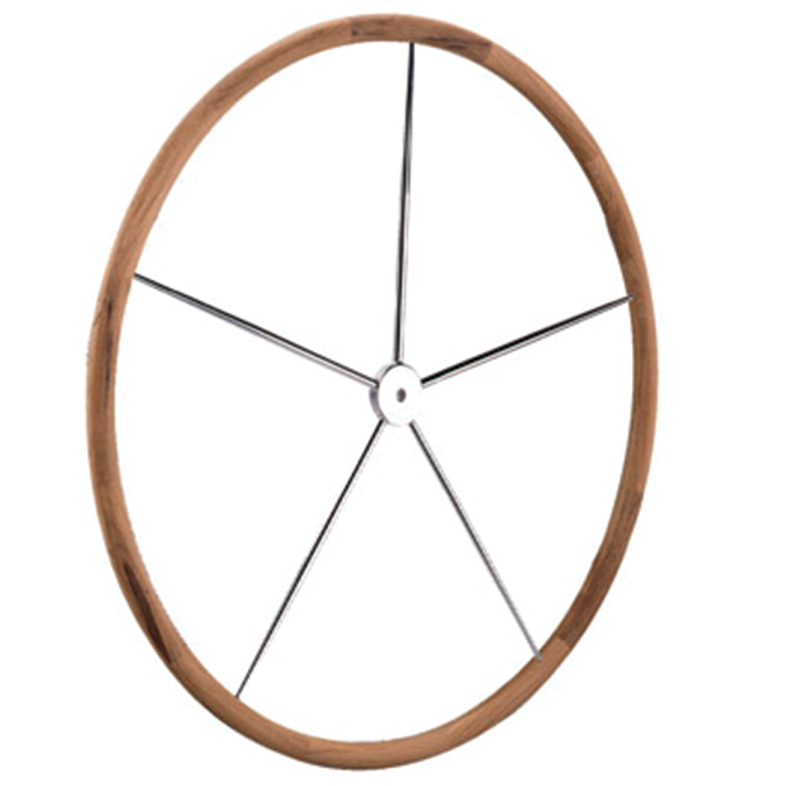 Teak Rimmed Dished Destroyer&trade; Wheel