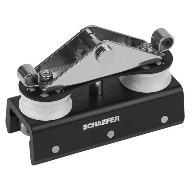 SCH 72-42 6 WHEEL TRAV CAR 1-1/8IN DUAL SHEAVE