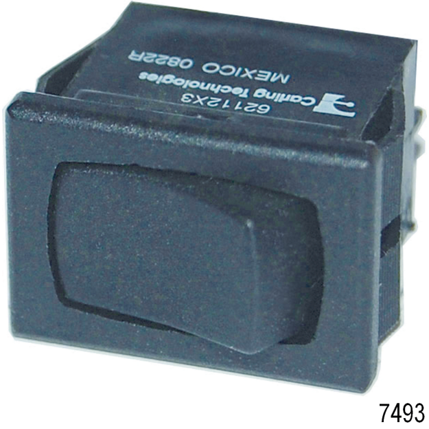 Rocker Switches, SPDT ON-OFF-(ON)