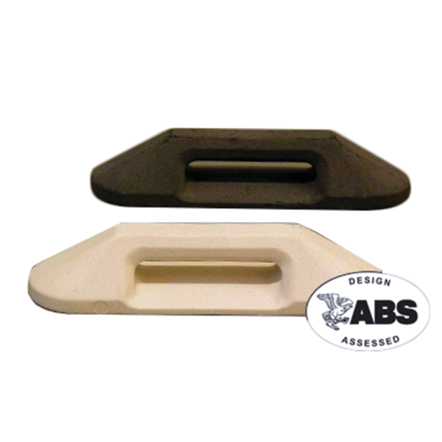 LARGE FOOTMANS STRAP BLACK