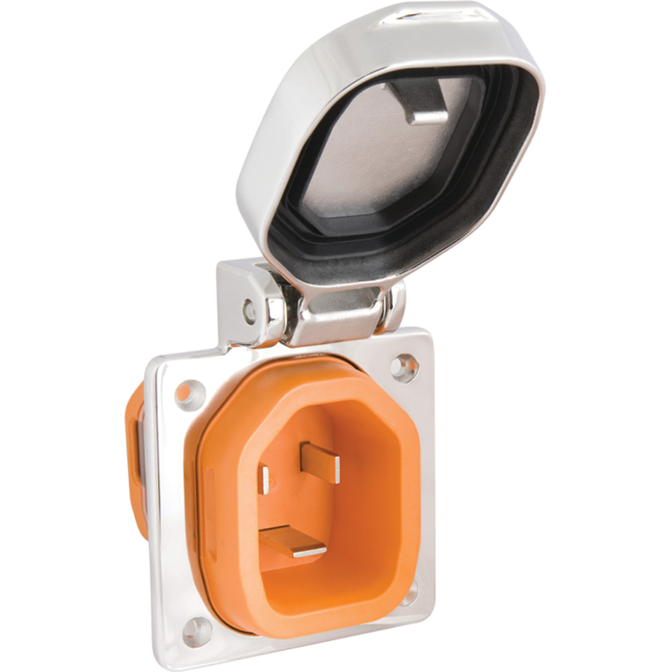 Smart Plug 30A Boatside Shore Power Inlet Assembly
