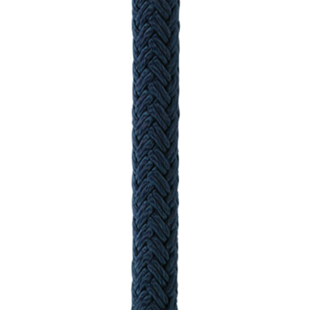Solid Color Double Braid Nylon Anchor &amp; Dock Line, Navy