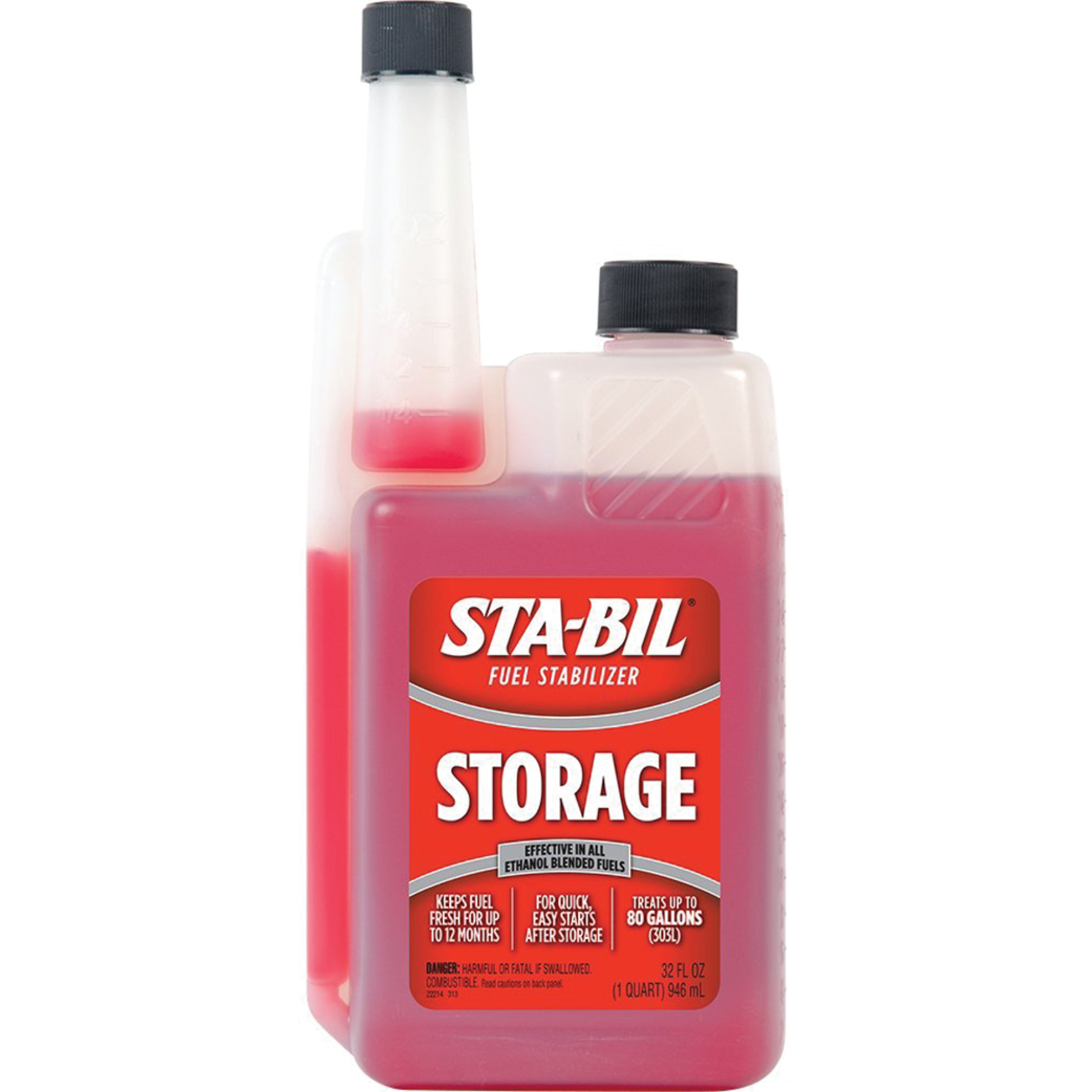 STA-BIL FUEL STABILIZER 32OZ MEASUR