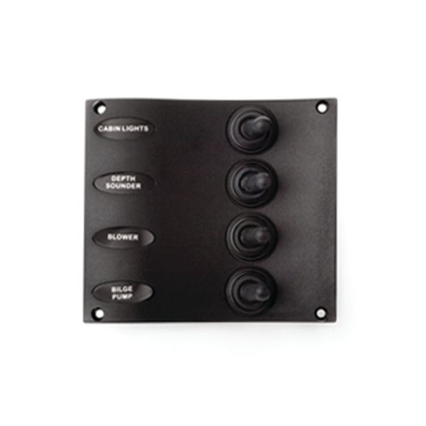 Four Toggle Switch Panel