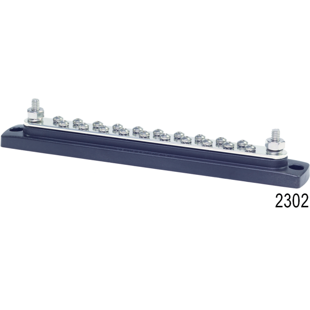 BusBar 150 Ampere Common Buses, BusBar 4 x 1&frasl;4" Stud Terminal