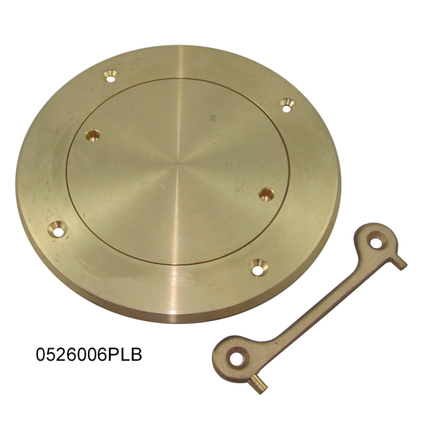 6IN ID BRZ REGULAR DECK PLATE