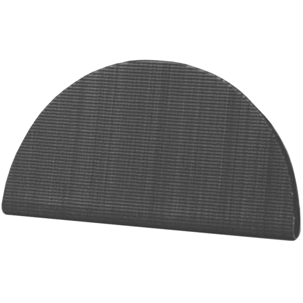 3M&trade; Hookit&trade; Half-Round Pad - 6"