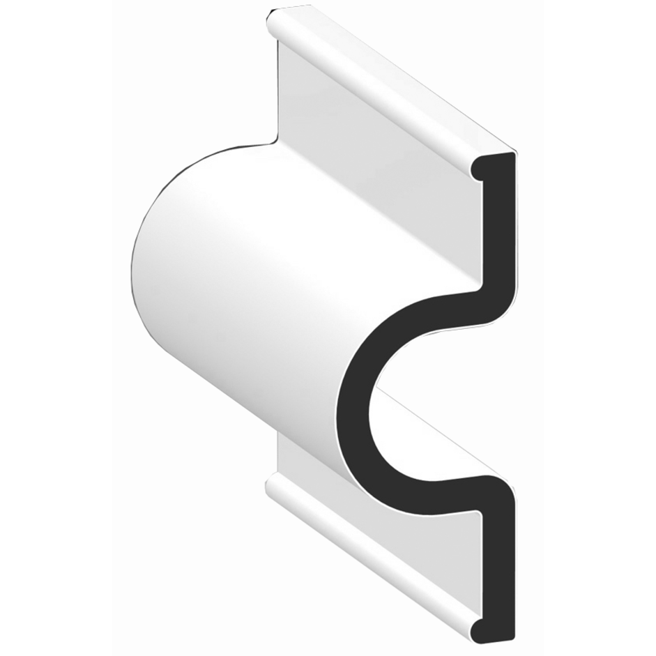 Dock Pro&trade; "C" Shaped Vinyl Dock Edging