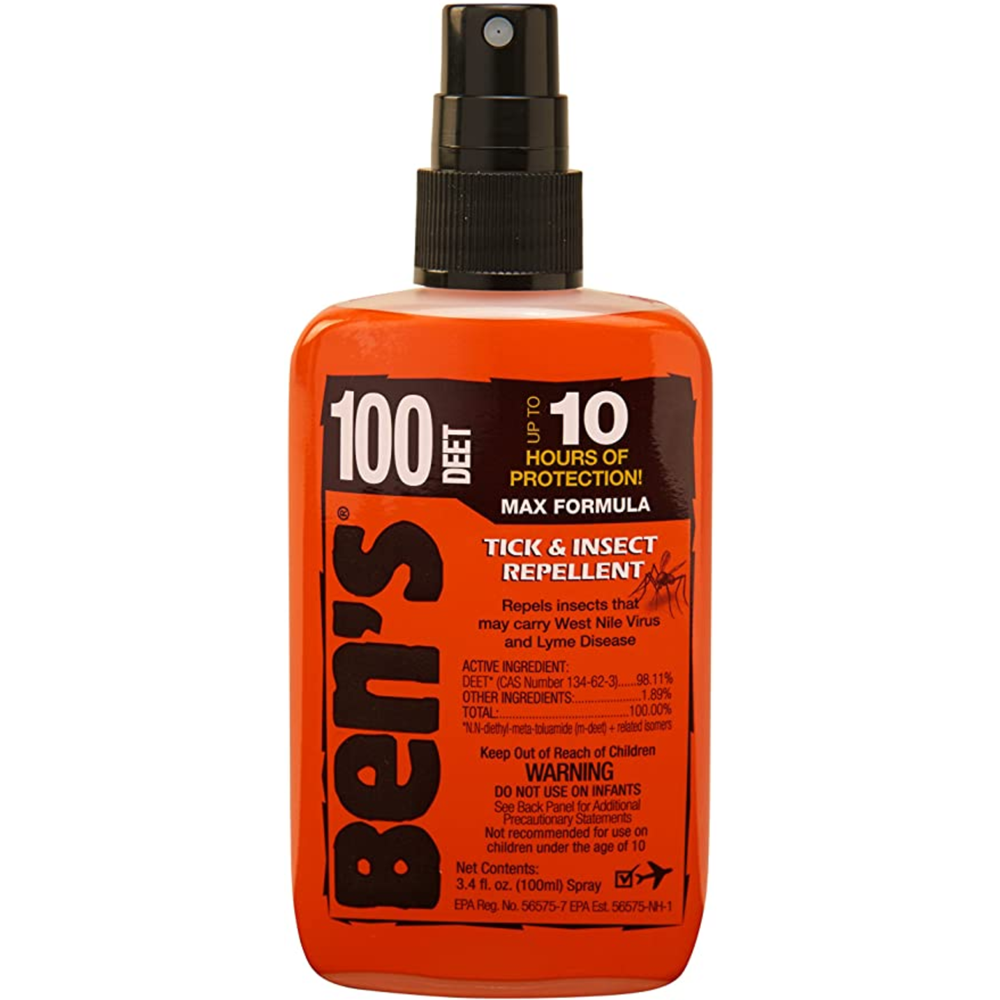 Ben's® 100% DEET Tick &amp; Insect Repellent