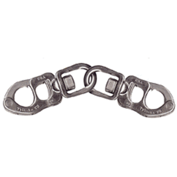 Spinnaker Peel Linked Shackles