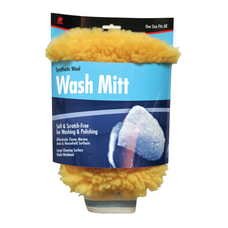 Synthetic Wool Wash Mitt