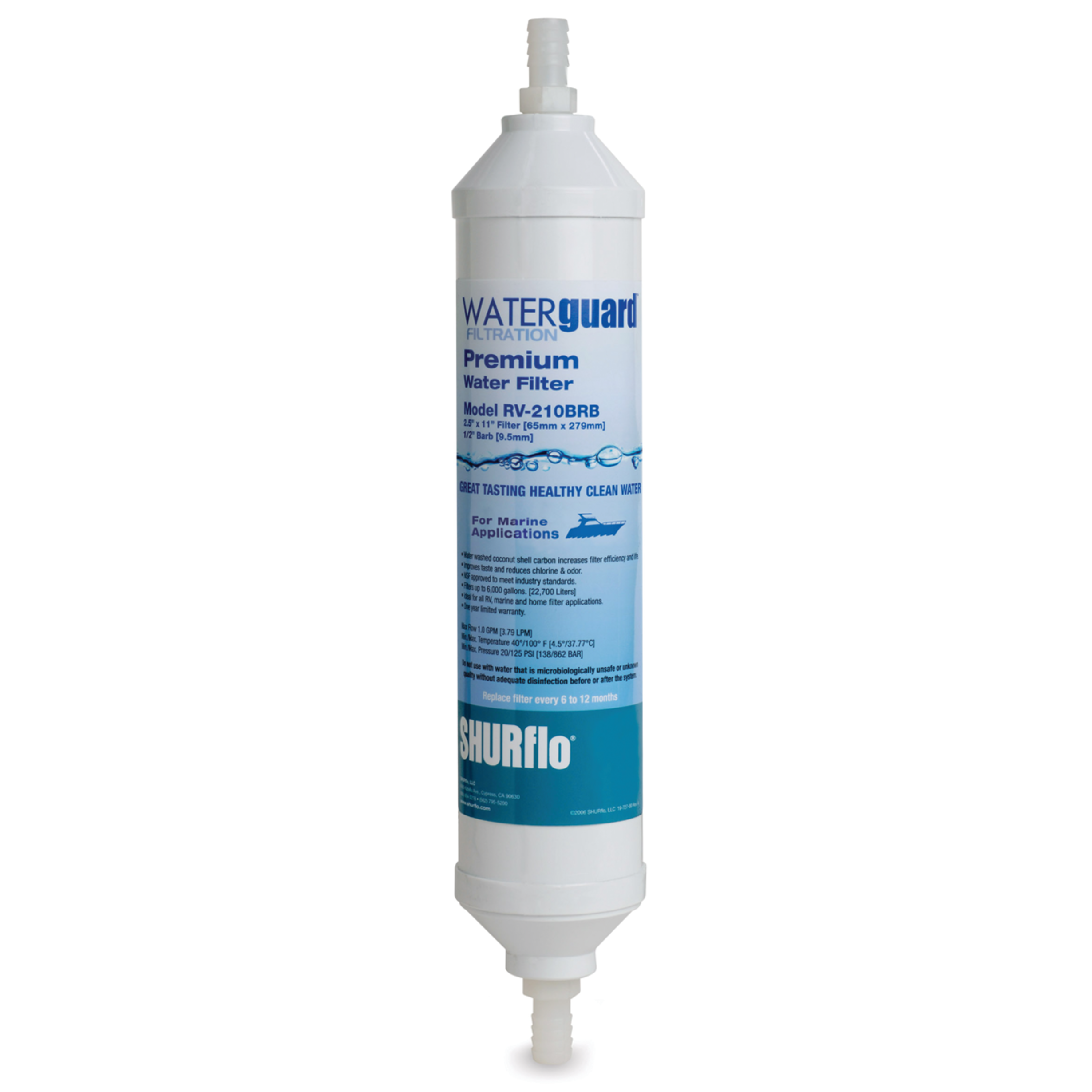 11" In-Line Water Filters