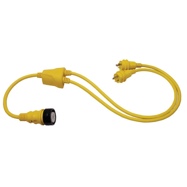 Reverse "Y" Shore Power Adapter