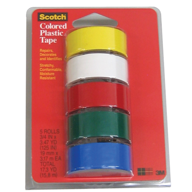 Scotch® Colored Plastic Tape - 190T