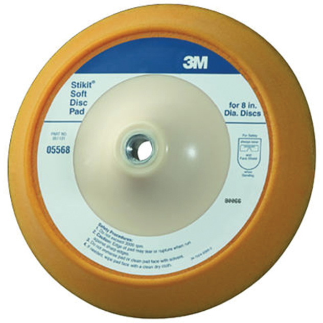 Soft Disc Pad for 3M&trade; Stikit&trade; 8" Discs