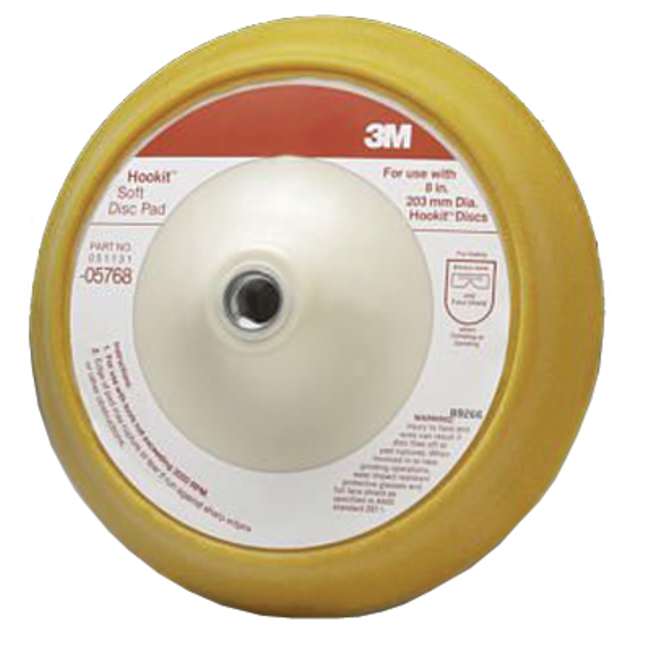 Soft Disc Pad for 3M&trade; Hookit&trade; 8" Discs
