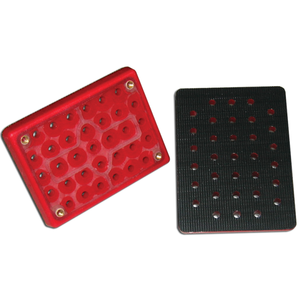 Firm Pad for 3M&trade; Hookit&trade; Clean Sanding Sheets - 3" x 4"