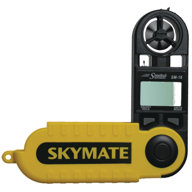 Skymate Wind Meter with Temperature and Wind Chill