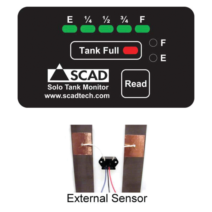 Solo Tank Monitor with External Sensors