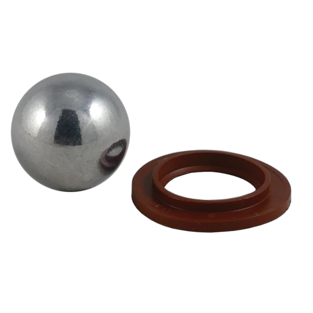 CHECK BALL & GASKET F/900 & 1000FG