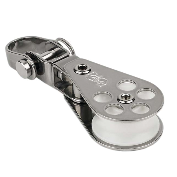 SCH 02-05 SGL BLOCK,SWIVEL SHACKLE