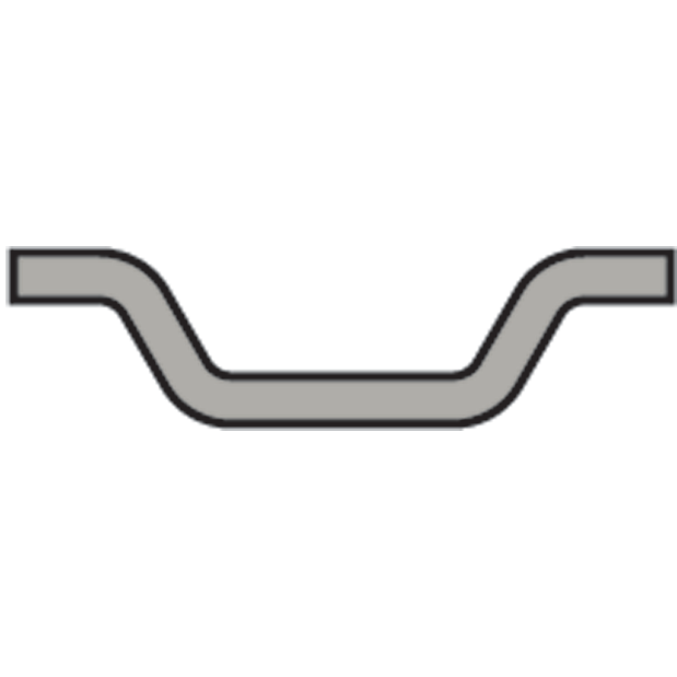 SCH 75-05 5/8IN S.S. SAIL TRACK  (12FT LENGTH)