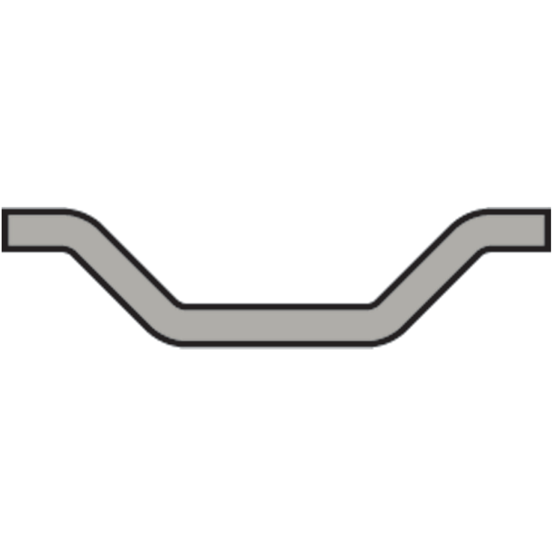 SCH 75-07 7/8IN SS SAIL TRACK  (12FT LENGTH)