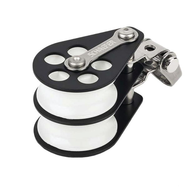 SCH 303-23 DOUBLE BLOCK, FRONT/SIDE SHKL
