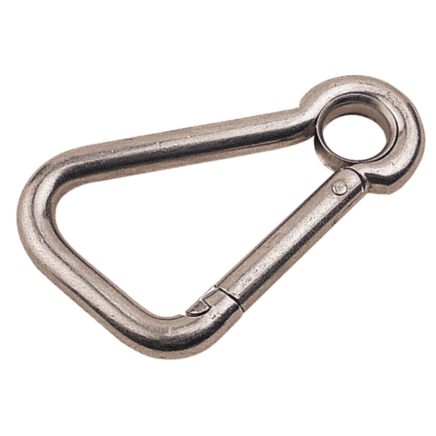 Asymmetric Snap Hook with Eye Insert